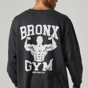 BRONX GYM GRAPHIC SWEATSHIRT