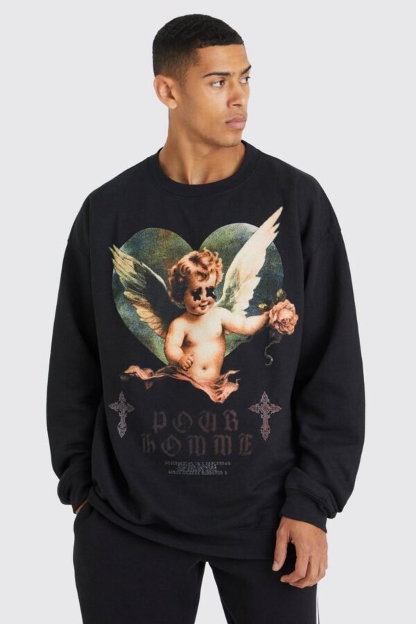 CHERUB GRAPHIC SWEATSHIRT