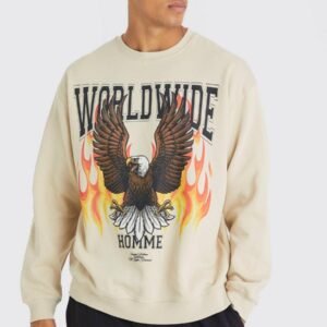 EAGLE GRAPHIC SWEATSHIRT