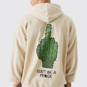 OVERSIZED DON'T BE A MEME HOODIE