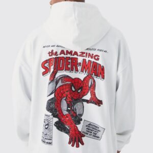 OVERSIZED SPIDERMAN LICENSE HOODIE