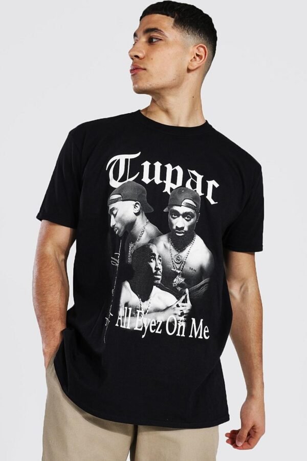 TUPAC HOMAGE LICENSE T-SHIRT